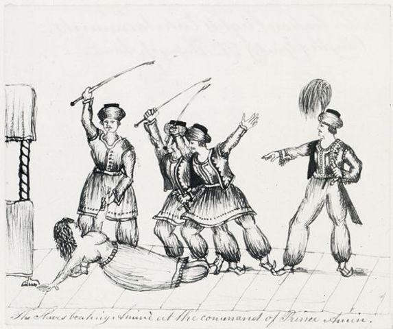 Intial Landing and Enslavement