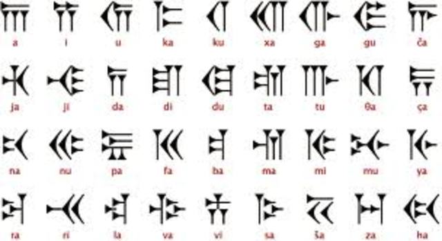 Расшифровка древнеперсидской клинописи