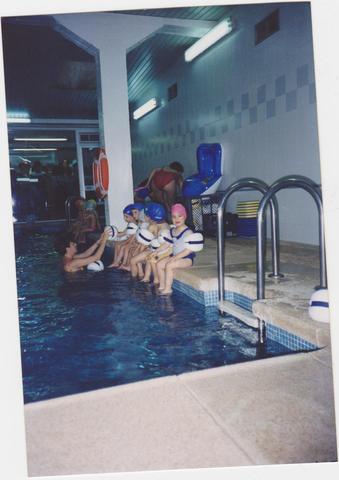 Mi primer día de natación