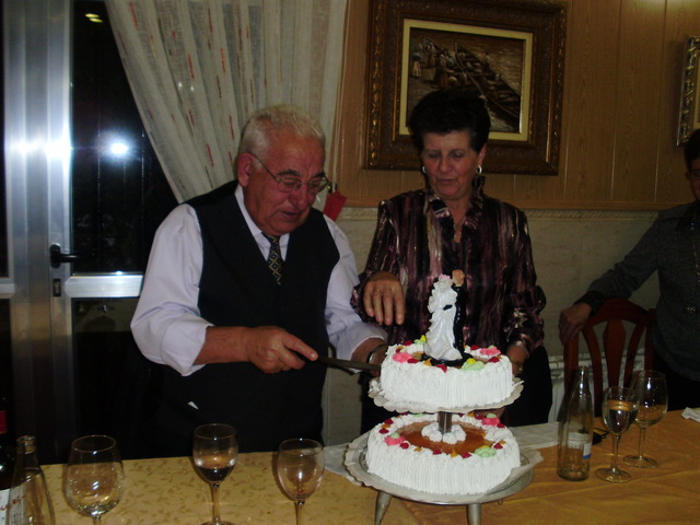 Celebración bodas de oro de mis abuelos