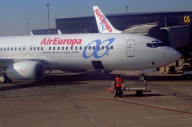 Accidente avión aeropuerto Madrid