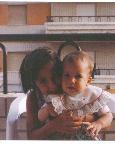 Nacimiento de mi única hermana Eva