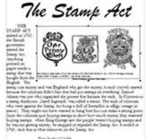 stamp act
