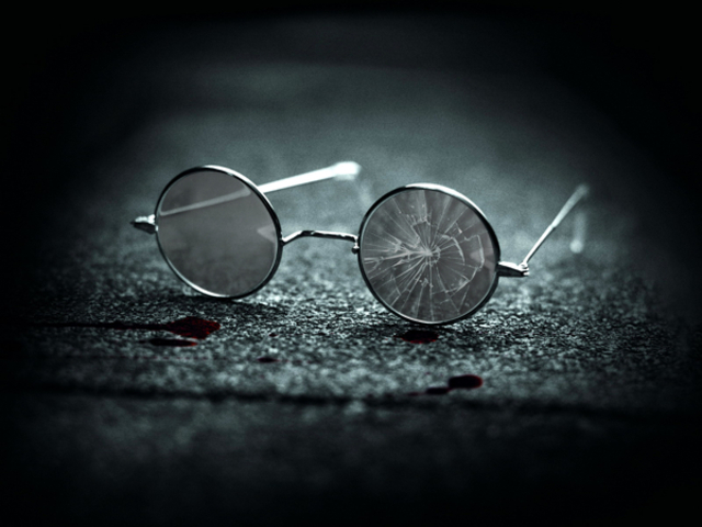 The shell and the glasses