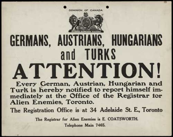 war measures act 22 Aug 1914