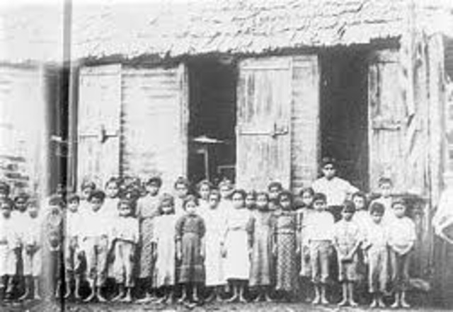 Classes were in Spanish through high school.