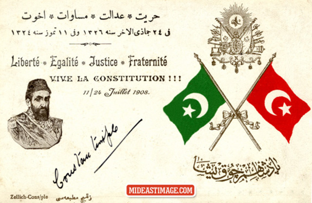Ottoman Constitution is promoted