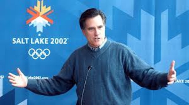 mitt rommney Heads Salt Lake City Olympic Games Organizing Committee