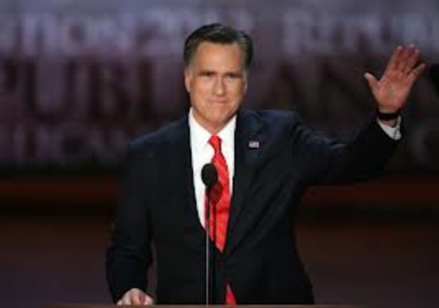 Mitt Romney is nominated for the 2012 Republican Ticket