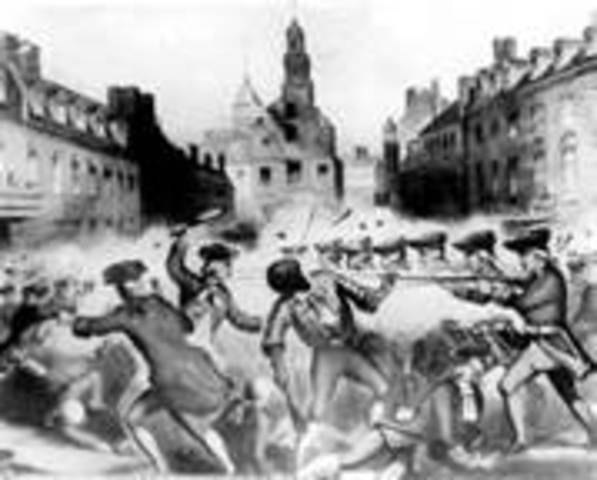 boston massacwre 1770