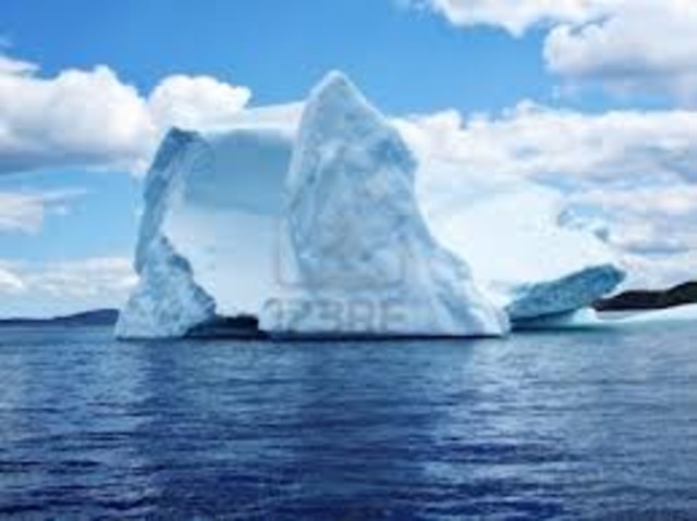 had their 1st warning of an iceberg