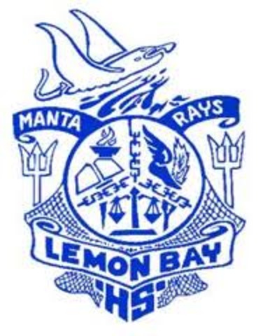 I started going to school at Lemon Bay High School