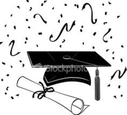 I graduated from High School