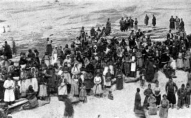 The start of the deportation