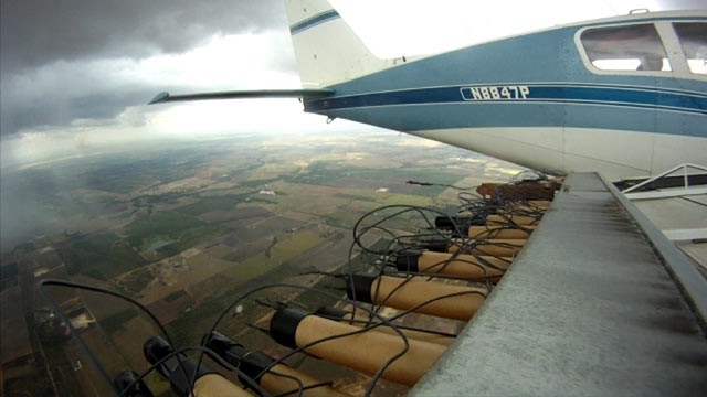 Texas Weather Modifications seeds clouds over Texas