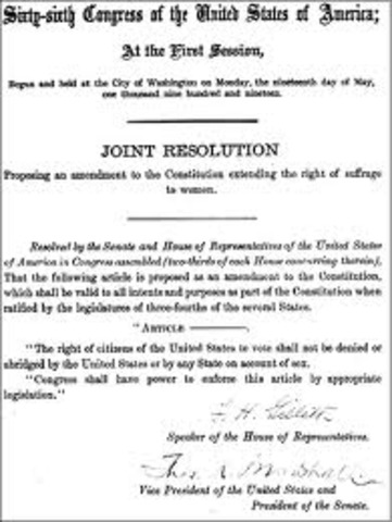 President Wilson makes declaration