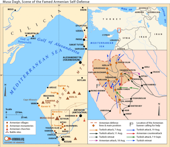 Armenian Refugees on Mount Moses