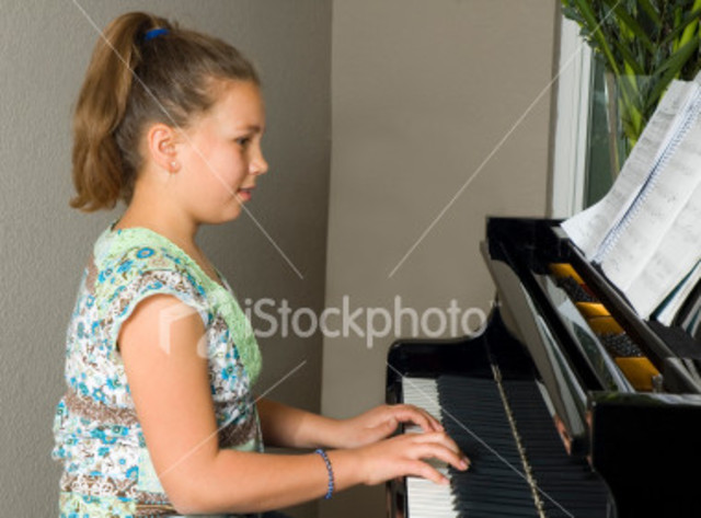 Aprendí jugar el piano