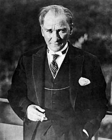 Mustafa Atatürk rises to power