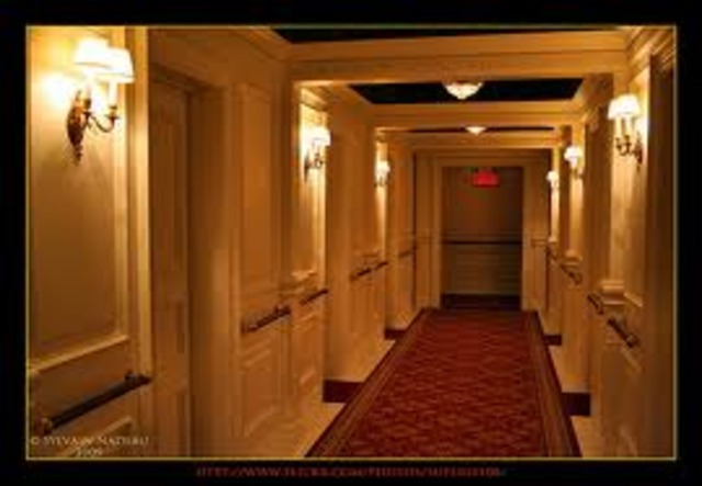 They started ordering people out of cabins