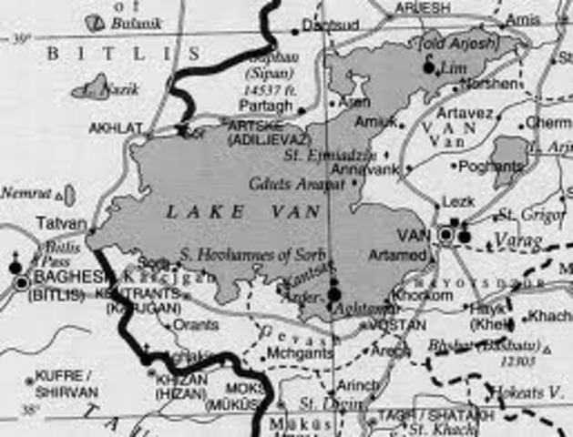 Events in the city of Van