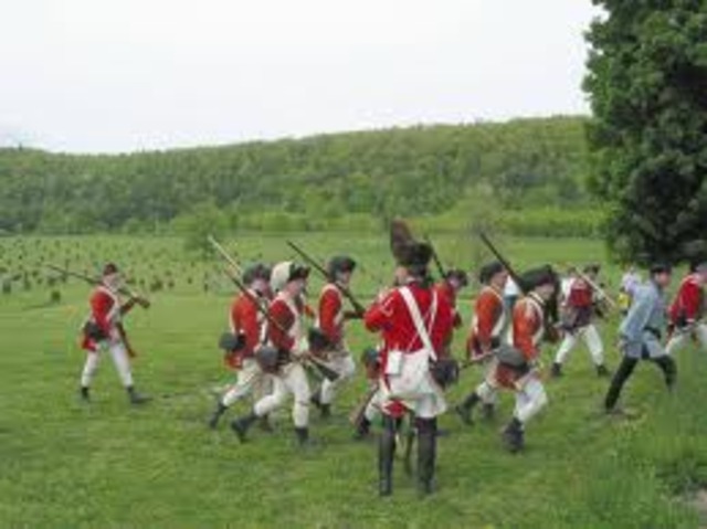 British pull out of virginia