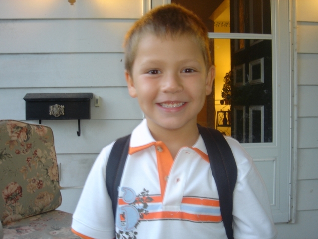 Very first day of school