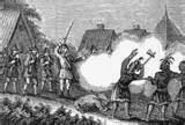 Colonists Killed a Powhatan leader