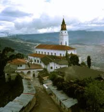 Gonzalo Jimenez de Quesada fundo la ciudad de Santa Fe de Bogota