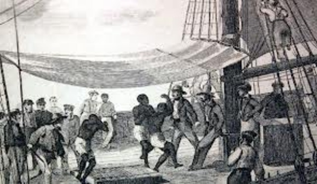 Initial Landing and Enslavement