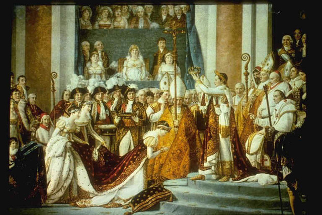 Coronation of Napolean as emperor