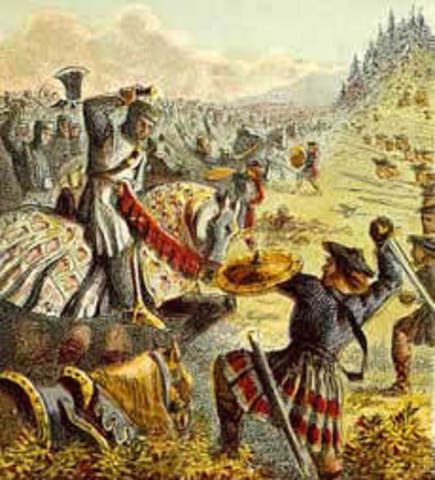 English Conquest began.