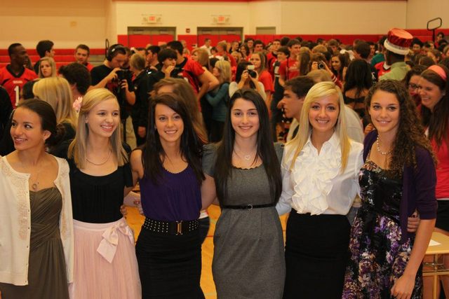 Homecoming del último año de la escuela secundaria