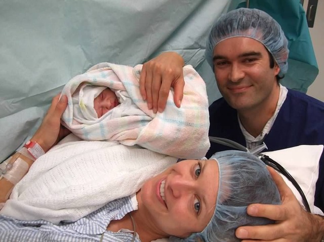 Kaelyn is born in Australia