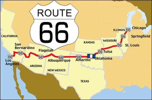 Route 66 is completed