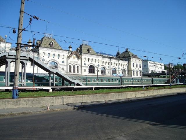 Железнодорожный вокзал Владивосток получил новую модульную платформу в 2011 году.