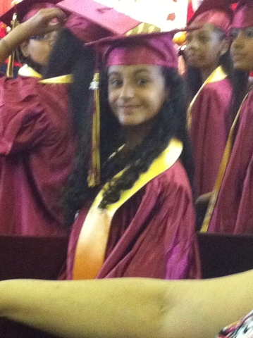 My 5th grade graduation