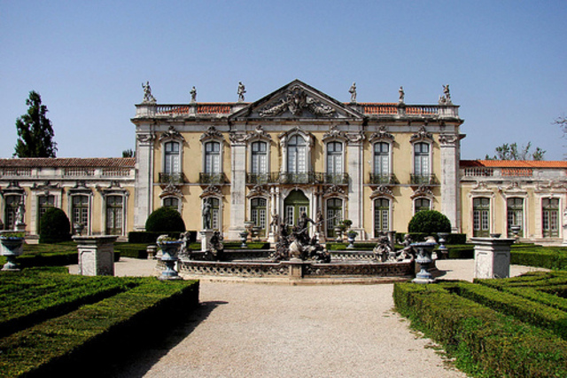 inauguração do palácio de queluz