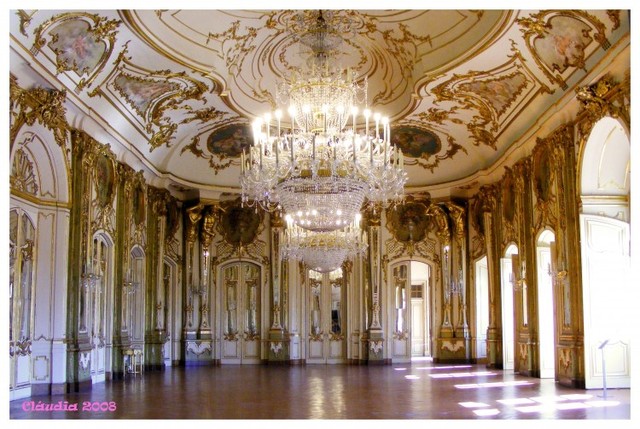 inauguração do palácio de queluz