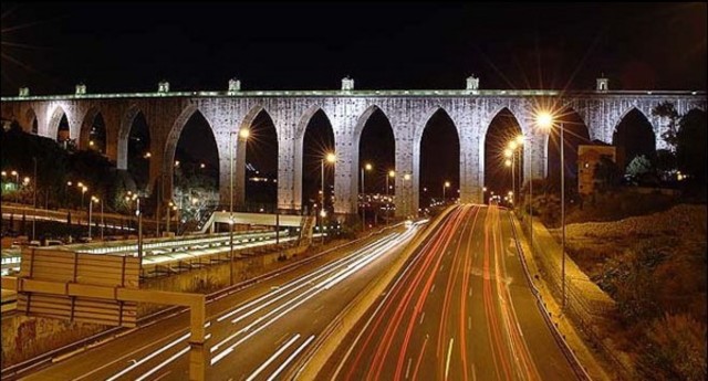 INICIO DA CONSTRUÇÃO DO AQUEDUTO DAS ÁGUAS LIVRES