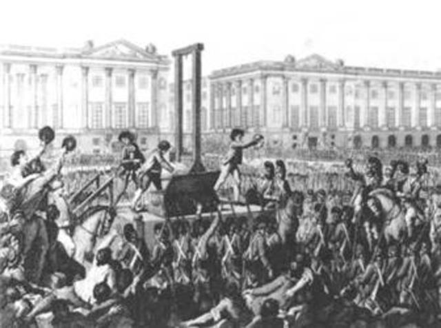 Divided french society/financial troubles