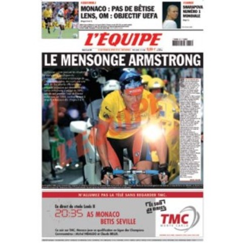 L'Equipe l'accuse de s'être dopé en 1999