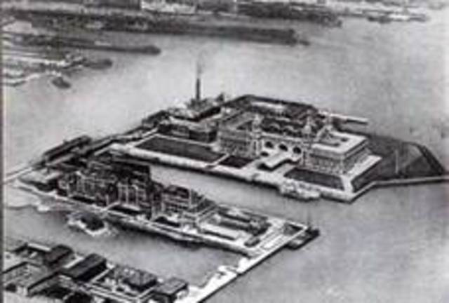 Leaving for Ellis Island