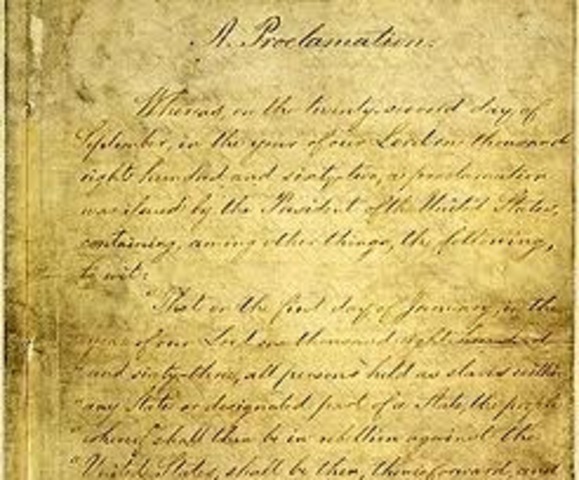 Emancipation Proclamation is Enforced