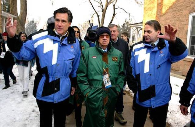 Mitt Romney heads Salt Lake Organizng Committee