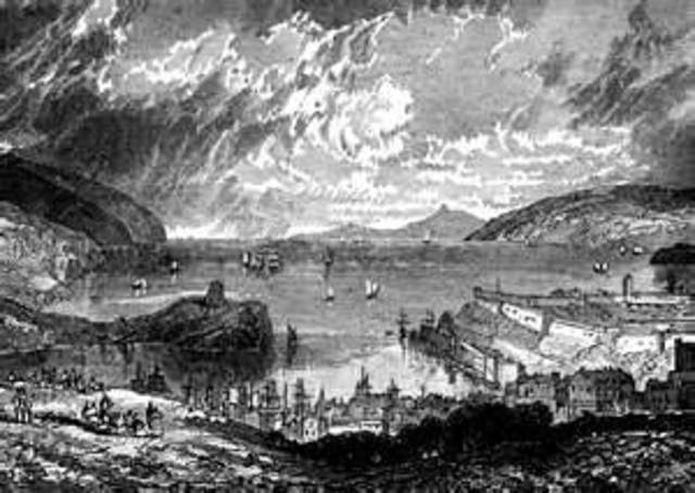 Pilgrims land in Plymoth