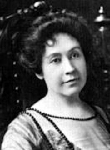 Met her lover Ada Dwyer Russell