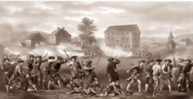 British Evacuate Boston