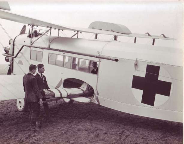 First purpose built Air Ambulance in Britain
