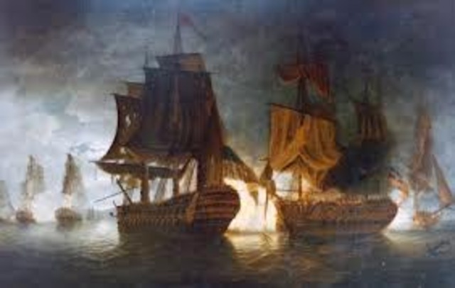 John Paul Jones defeats the Serapis